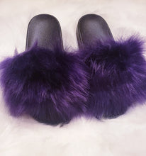 Load image into Gallery viewer, FAUX FUR SLIPPERS
