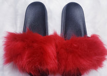 Load image into Gallery viewer, FAUX FUR SLIPPERS
