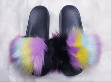 Load image into Gallery viewer, FAUX FUR SLIPPERS
